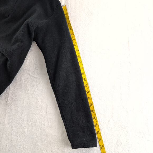 Vintage Patagonia Capilene Fleece Quarter Zip Women's Small Black GorpCore - Picture 8 of 8